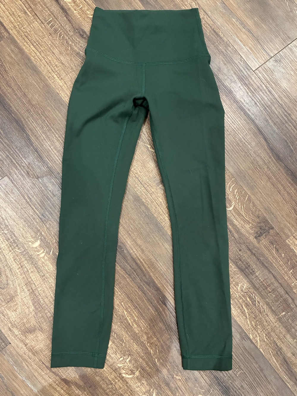 Lululemon Wunder Train Crop 23” LGYG Legacy Green size 0